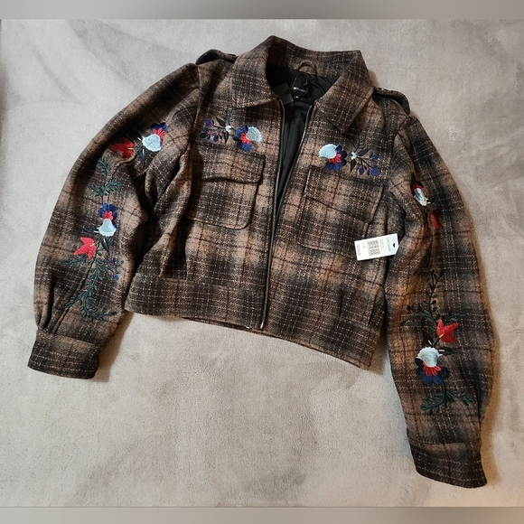 Driftwood Embroidered Wool Jacket - Picture 9 of 9